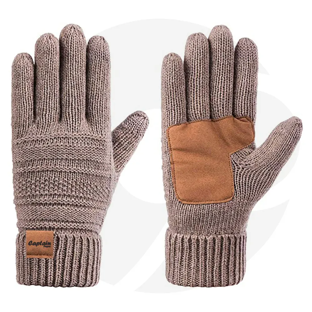 Нескользящая теплая зимняя одежда спортивные шерстяные перчатки для вождения для мужчин и женщин