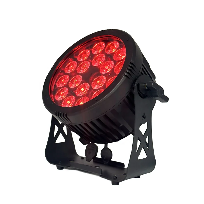 IP65 12x18w RGBAW UV Led Par Battery Wireless Wifi Battery Uplight Waterproof Led Par Light
