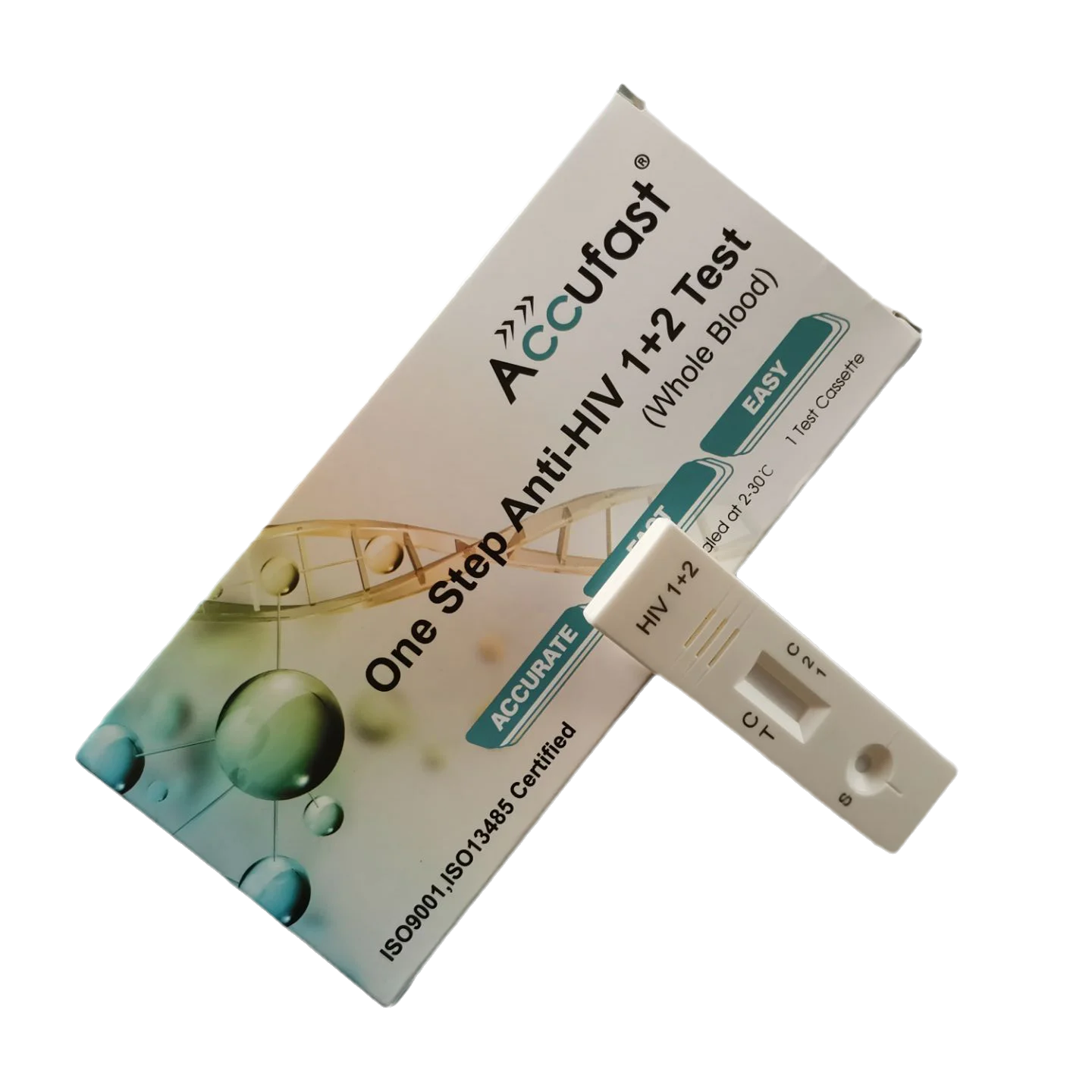 One Step Antigen Antibody 1+2 Test Kits Accurate Fast Easy  Whole Blood Hiv Test Kits