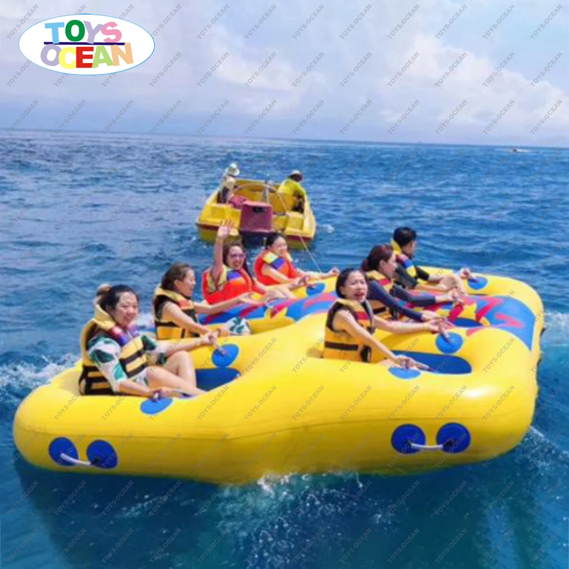 inflatable surfing boat tube towable flyig towable water ski inflatable water ski
