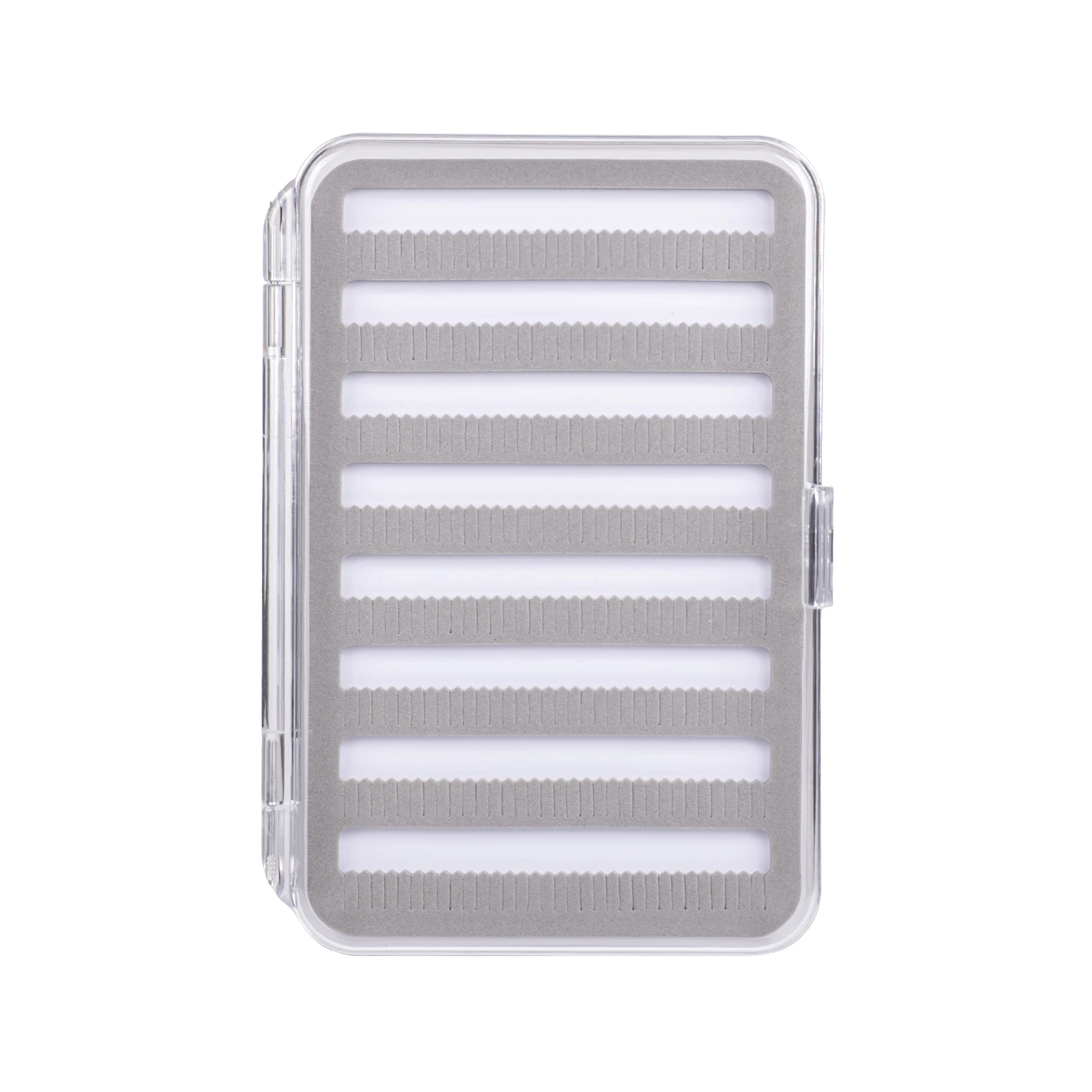 Lure Box for Fly Fishing Slim Fly Box made of PC&Foam transparent  Fishing Tackle Box with custom services