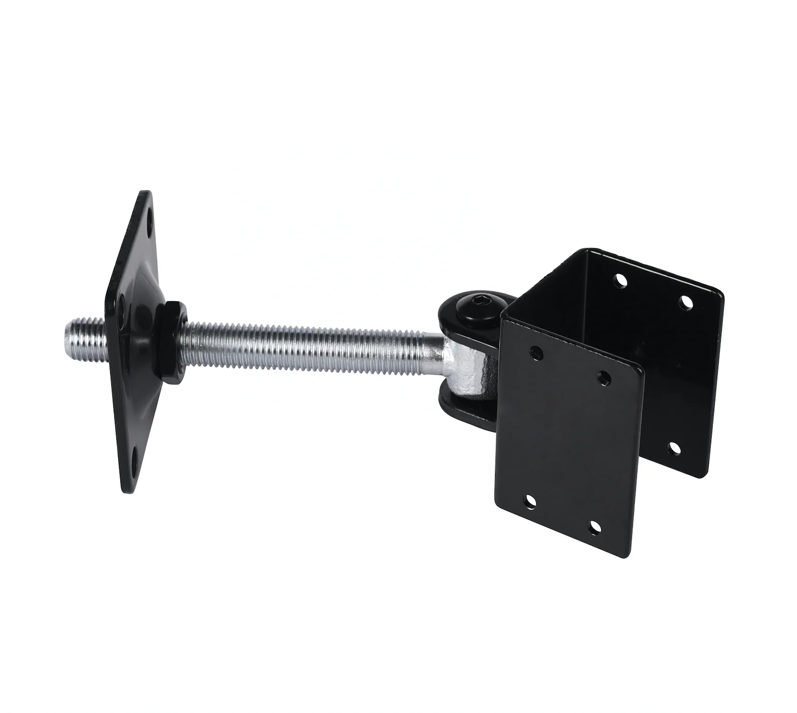 Long Bolt with Square Plate Clamp pivot hinge for swing door accessories