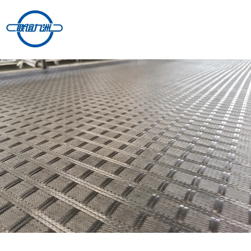 High Quality Fiberglass Geogrid Paving Composite reinforcement Geogrid