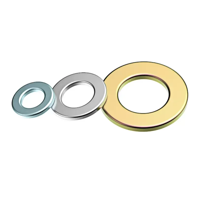 Sunpoint custom factory aluminum flat nut bolt screw washers stainless steel bolt nut washer copper washer