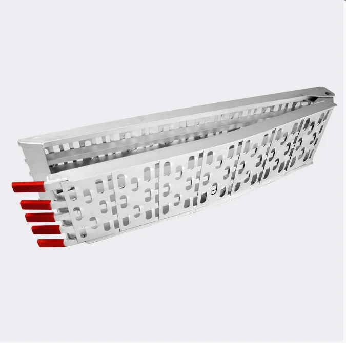 Aluminium car Ramp Truck Trailer Motorcycle ATV ramp Heavy Duty dock folding loading Ramp