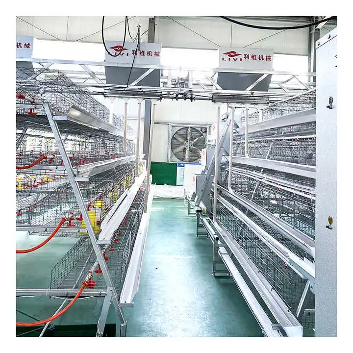 Anti-Rust Galvanized 3 4 Tiers A-Type Baby Chicks Breeding Cage for Growing Egg Layer Production