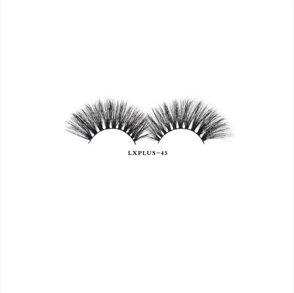 
Factory 2021 Wholesale Eyelashes Supplies High-quality Handmade 5D Mink Eyelashes False 100% Real Mink Eyelashes 