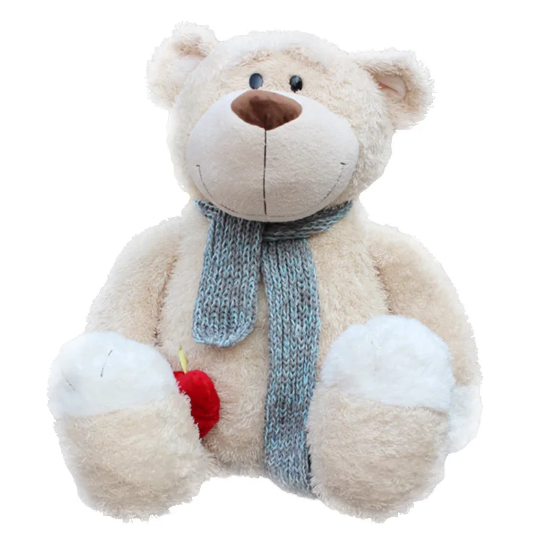 Игрушки songshan на заказ новые мягкие игрушки животные красное сердце любовь медведь подарок День Святого Валентина плюшевый мишка плюшевые для девочек