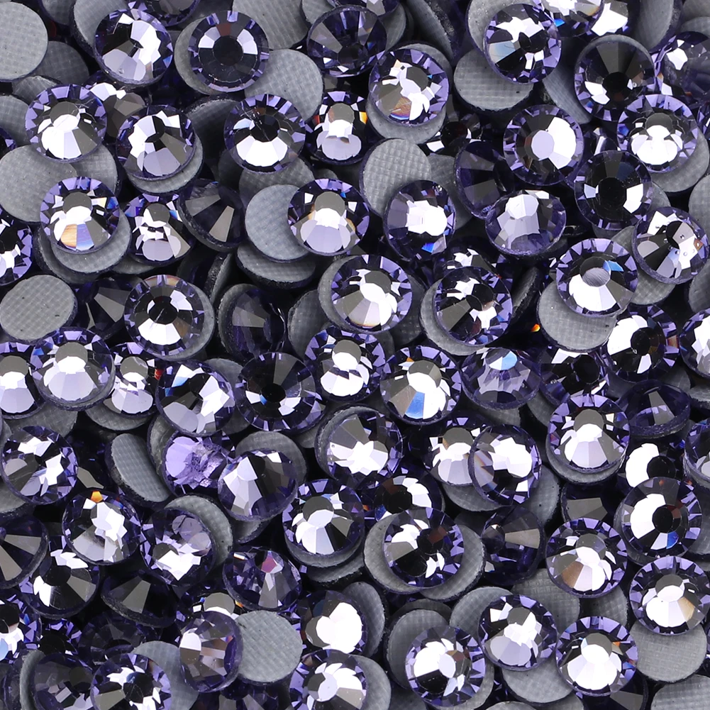 Factory Direct Sale YHB Crystal Rhinestones Designs for Cloth Accessories Hotfix Flatback Glass Free 1 Bag Nail Rhinestones T/T