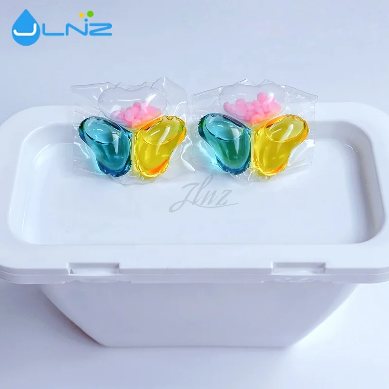 OEM disposable soap concentrate pods plant based laundry detergent washing capsules
