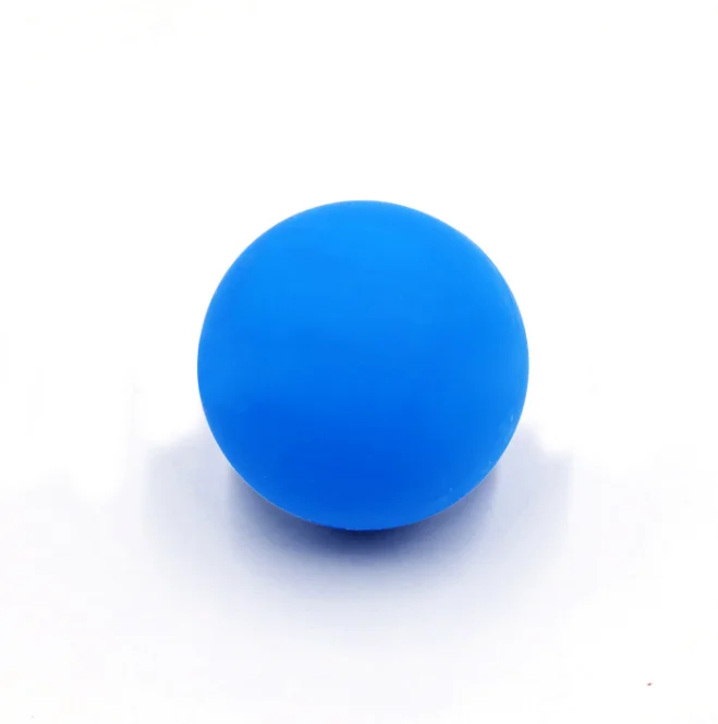 Wholesale Greaseless Custom Colorful Rubber Lacrosse Massager Ball In Net Single Gym For Sore Muscles Myofascial Release