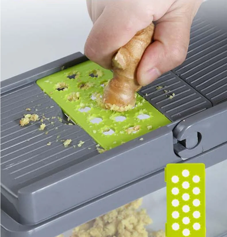 Kitchen Accessories 15 In 1 Plastic Vegetable Choppers Multifunctional Manual Mandoline Slicer Food Onion Cutter Veggie Dicer