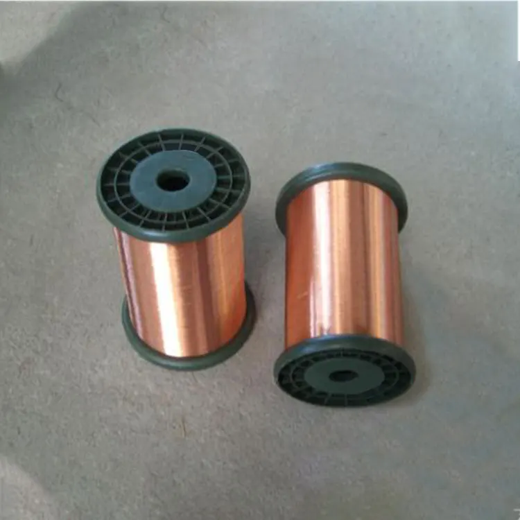 High Tensile Strength Cca 0.17Mm Clad Copper Coated Aluminum Wire