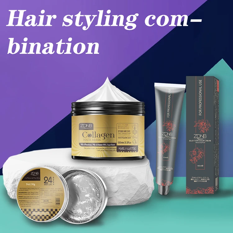 Private Label OEM/ODM Mens Hair Shaping Moisturizing Hair Clay Hair Wax