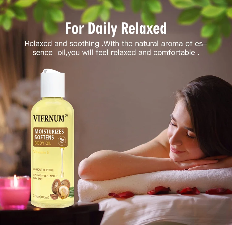 rose fragrance body oil lavender jasmine olive extract moisturizer body massage oil