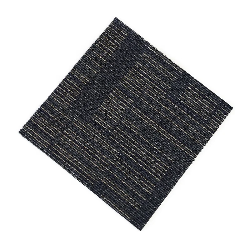 China rugs floral commercial pp nylon 60x60 square fireproof carpet  floor office carpet tiles