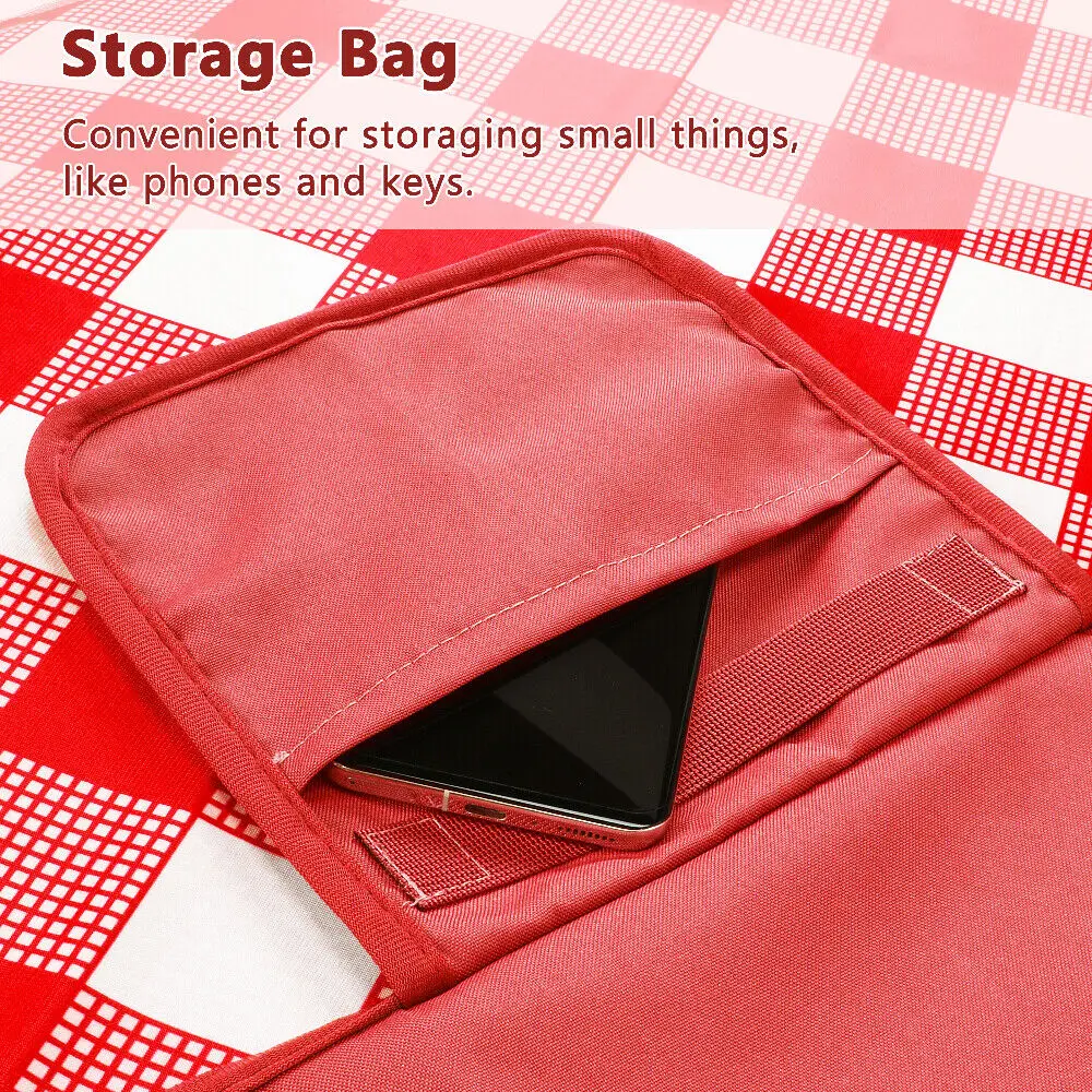 Outdoor picnic mat thickened waterproof Spring ride seat floor camping mat ins picnic cloth beach mat