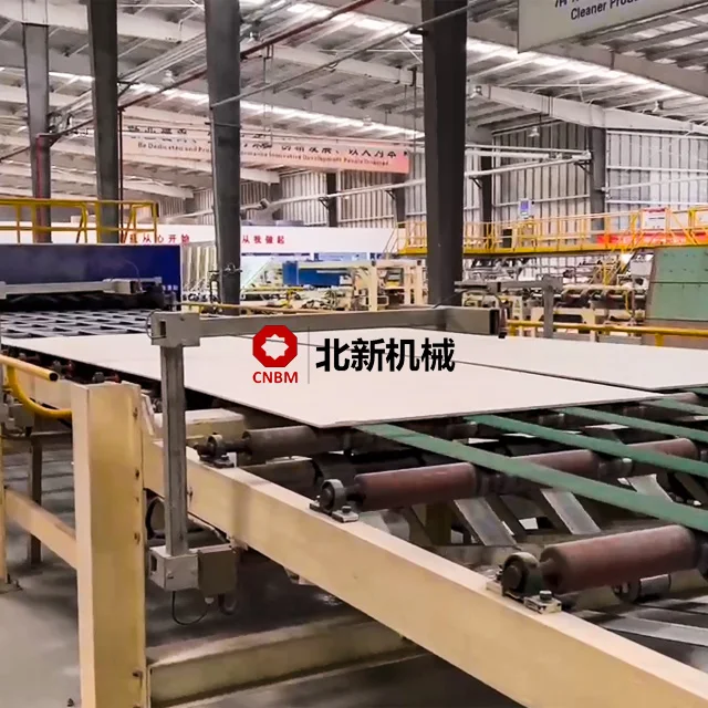 gypsum board plasterboard production line