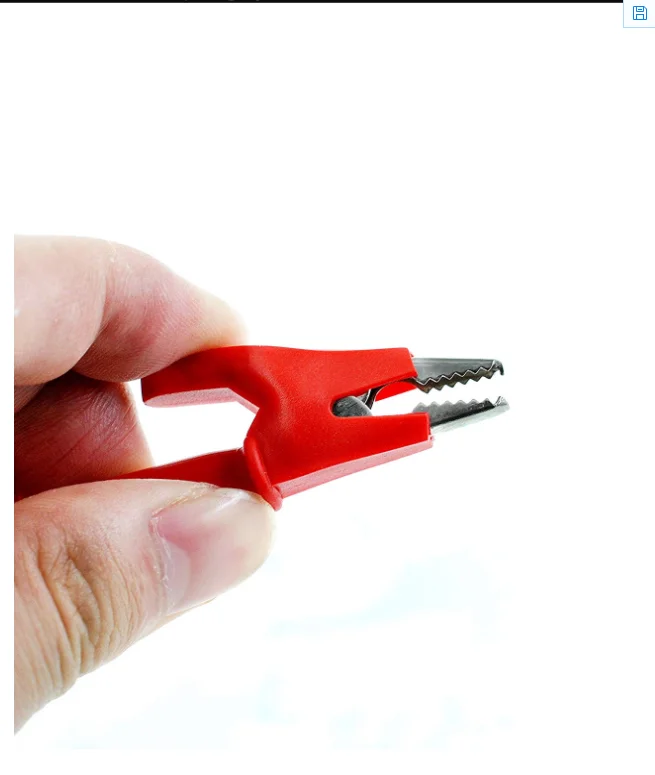 Alligator Clips Electrical Test Leads Set 15A Jumper Wires Heavy New for Electrical Testing