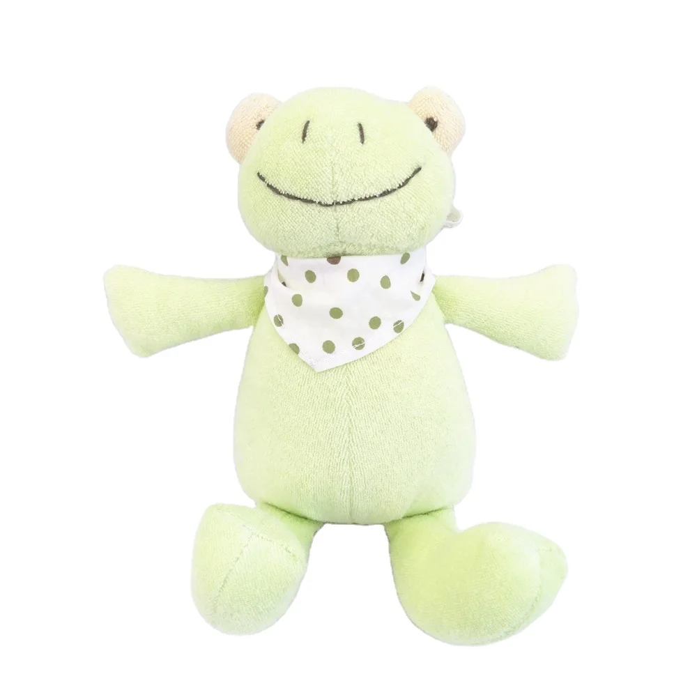 OAINI 2023 OEM ODM Custom Plush Light Green Frog Toy Gifts Cute Face Stuffed Toy EN71 Soft Child-friendly Animal Doll