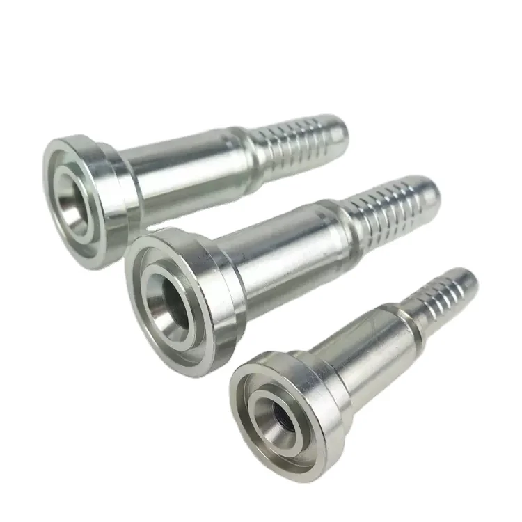 87611 SAE high quality and high pressure hydraulic crimp flange 6000PSI  connector hose fittings