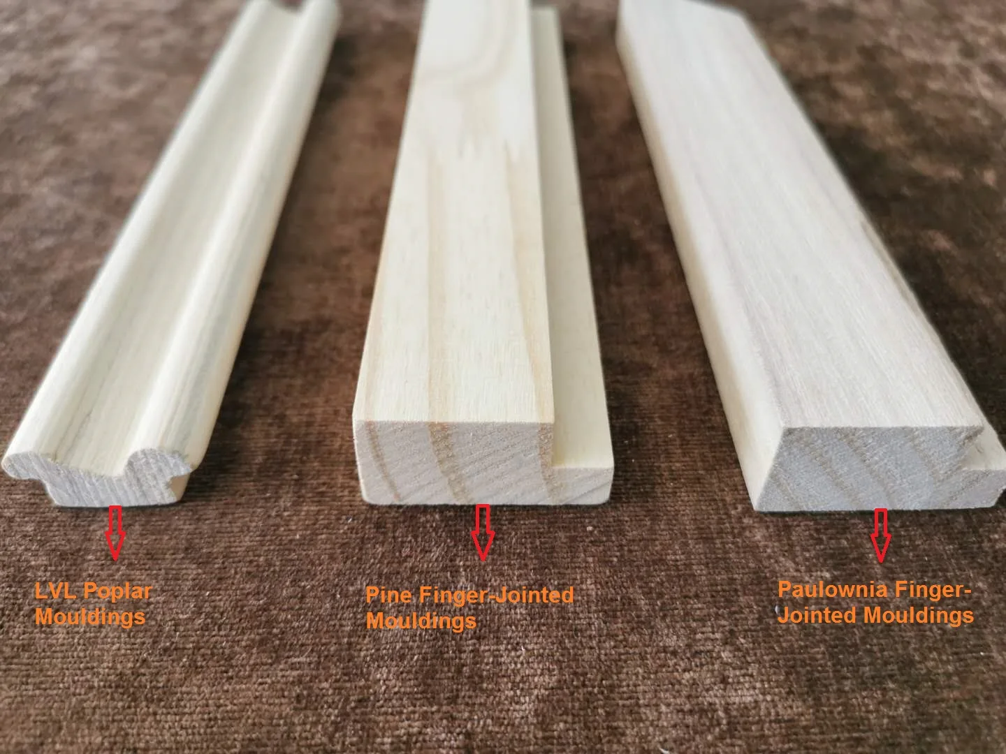 Wooden Decorative Moulding for livingroom lvl wood moulding