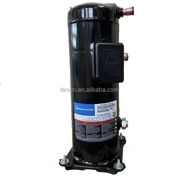 scroll copeland compressor air conditioner parts ZP104KCE-TFD-455 cold room compressor price refrigeration compressor for sale