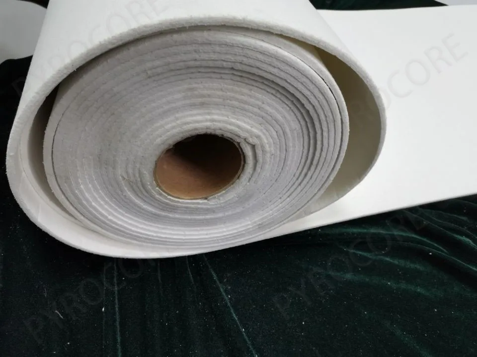 Heat Transfer Ceramic Fiber Std / Hd Paper For Glass Sealing 1mm
