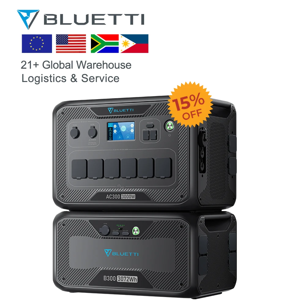 Bluetti 3000W Solar Power Station With Expandable Batteries Super Power