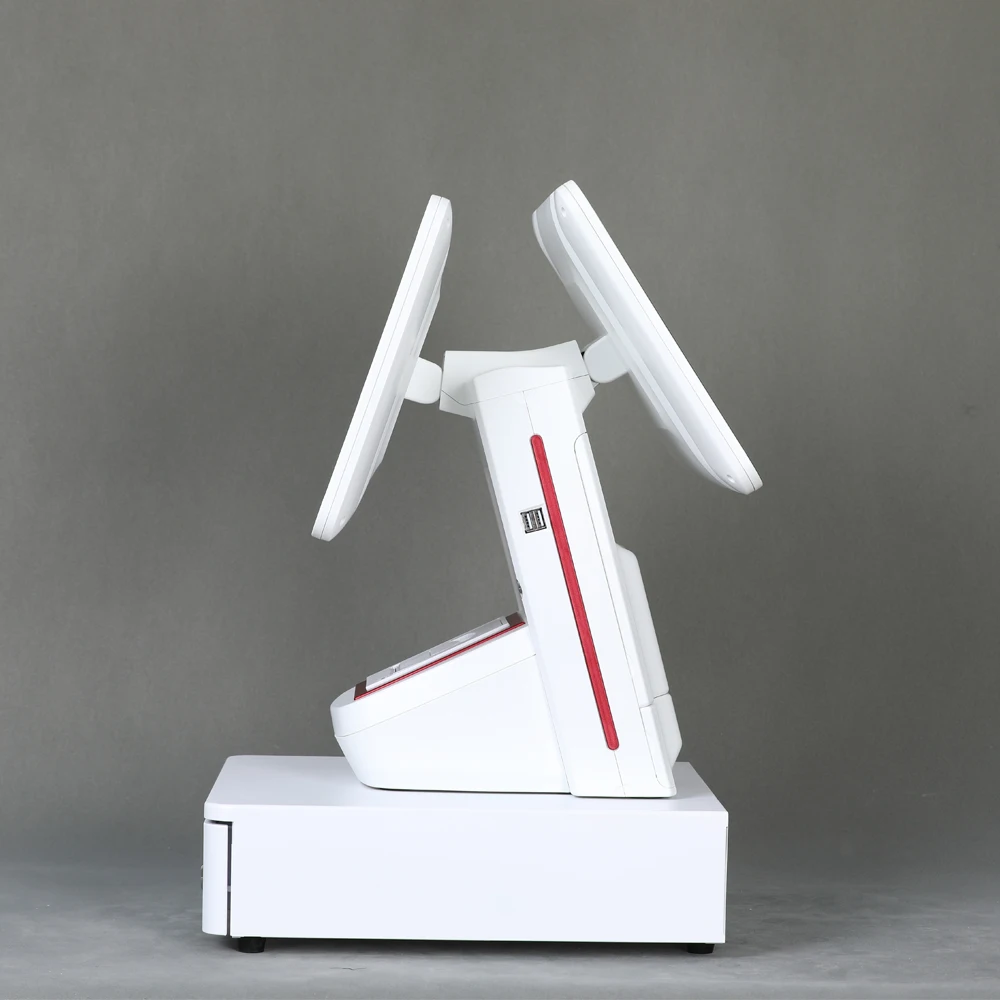 15 Inch Windows Pos Machine White 15.6 Inch Capacitive Screen 32G/64G/128G/256G SSD 6kg DDR3 2G/4G/8G 1920*1080 CN;LIA