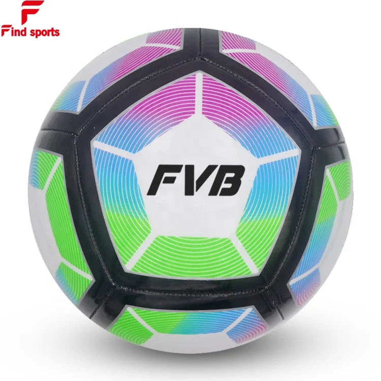 Football PVC 2018 Latest Arrival New Design Strike 12 Panels Soccer Ball team sports