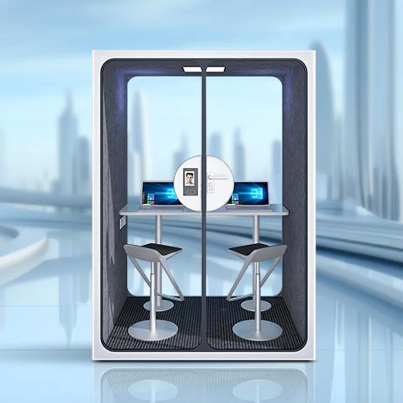 Luxury Sound Proof Stackable Mobile Prefab Mini Outdoor Office Pod KTV Pod For Home Multi Pods Shape And Size As Customer Design