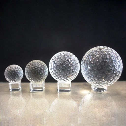 personalized crystal golf ball paperweight for game keepsake holiday souvenir gifts