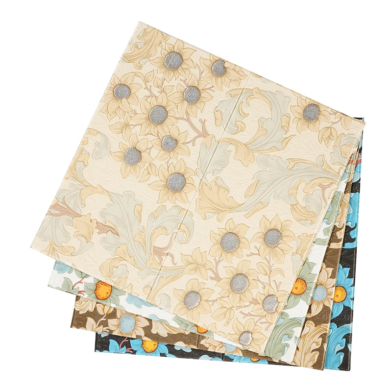 New Wall Decor Waterproof 3d Positioning Wall Stickers House Indoor Decoration 3d Self-adhesive Wallpaper