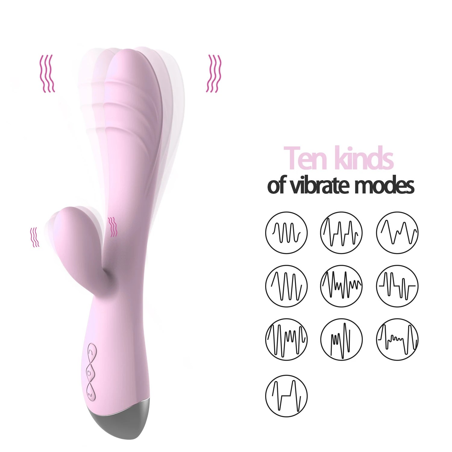 LEUTOO Sexshop Wholesale Adult Lesbian Female Vagina Clitoris Double Vibrating Massage Vibrator Dildos For Women Sex Toy