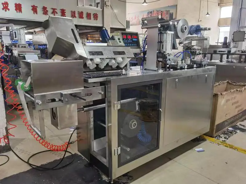 Fully Automatic blister plate candy packaging DPP-260 Alu ALu Blister Packing Machine for tablet packing