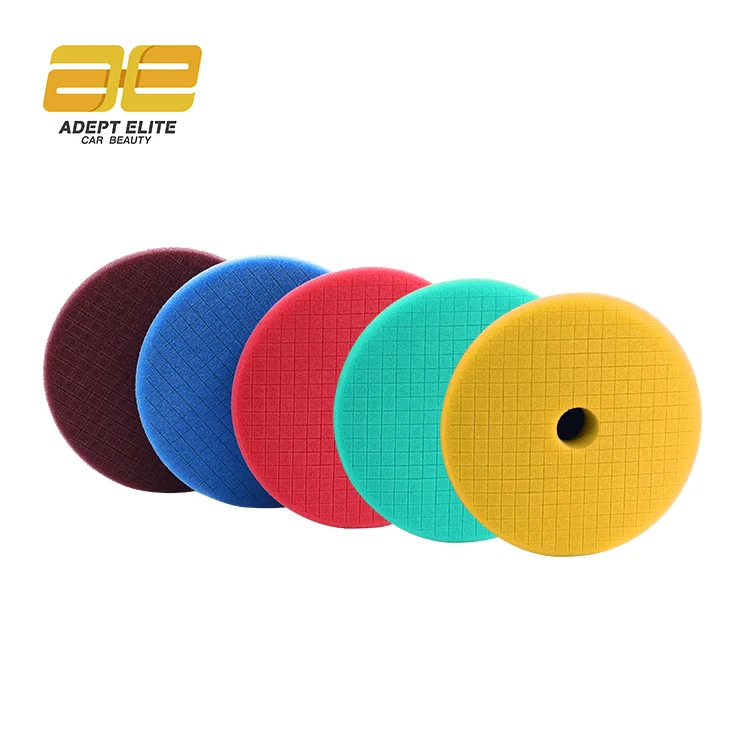 5inch 125mm Auto detailing car care repair scratch buffing right bevel edge cutting disc da car polishing pad