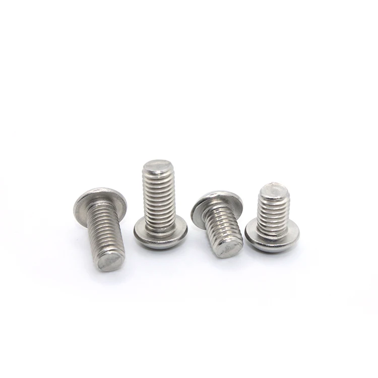 DIN7380 M2 M3 M4 M6 M8 screw Hexagon Socket Cheese head bolts SS304 stainless steel hex socket button head machine screw
