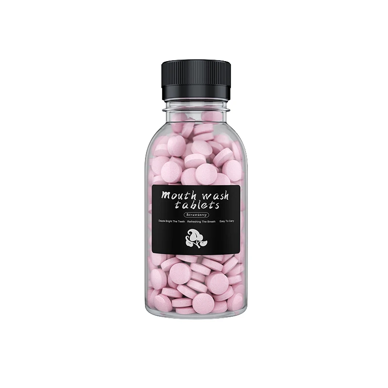 Solid particle mouthwash in addition to bad breath portable mouthwash tablets toothpaste oem pill