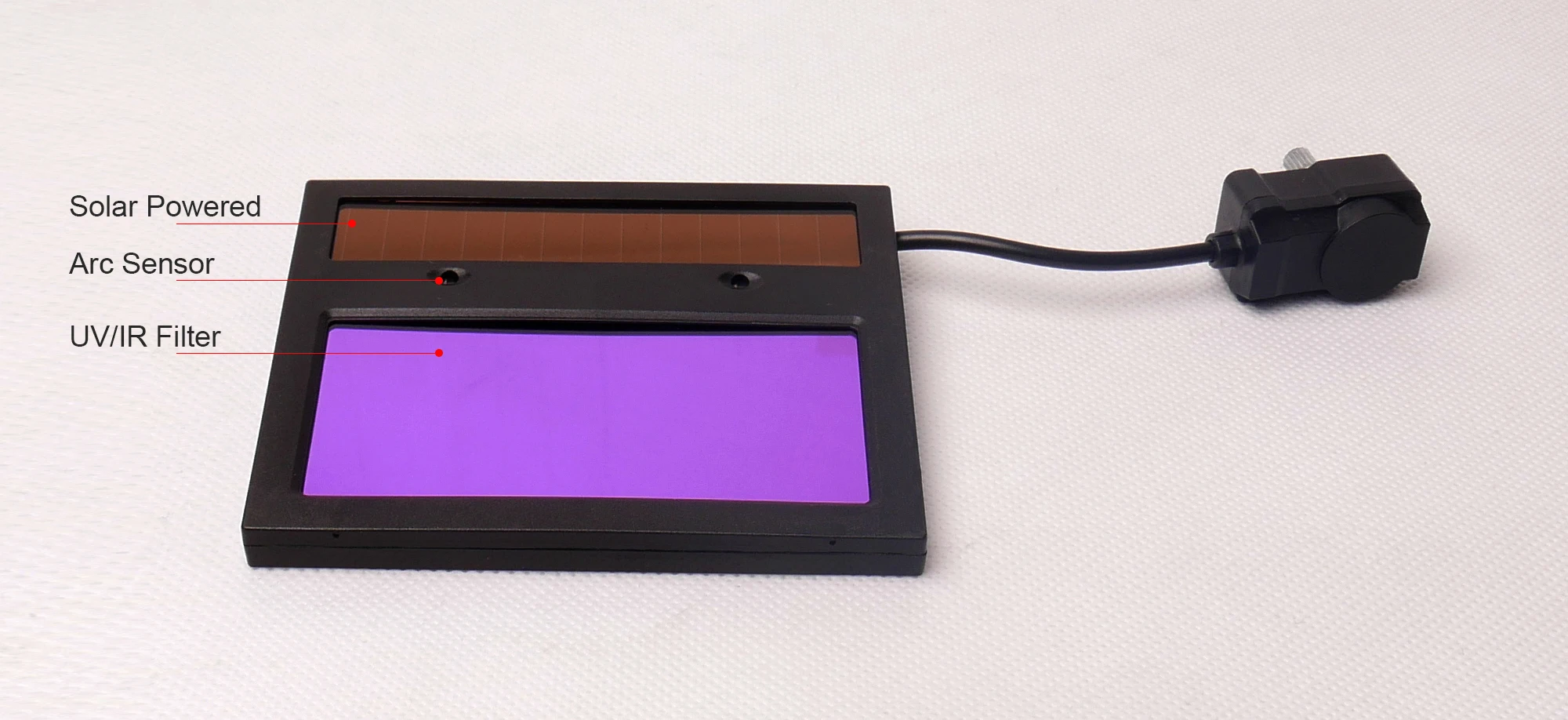 Solar Powered advanced Industrial economic auto darkening welding helmet