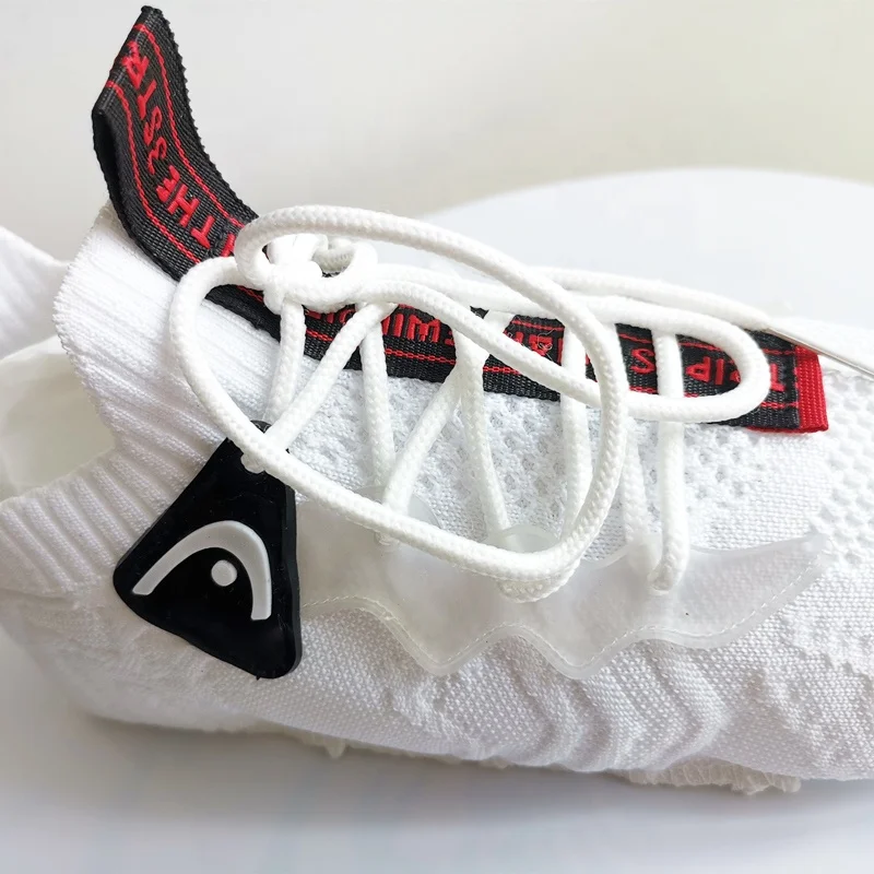 Вязаные спортивные туфли верхняя сетчатая раздельная обувь полузаконченная