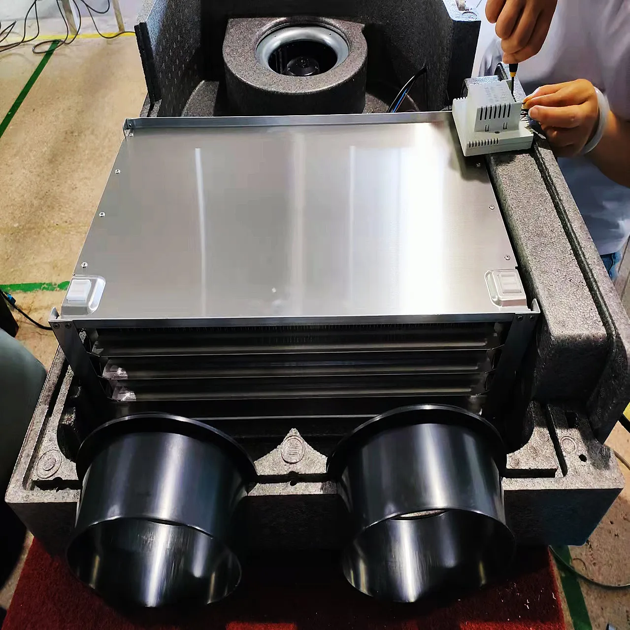 Air ventilators HEPA filter ion box coupling technology catalytic AHU fresh air system Fresh Air Ventilators