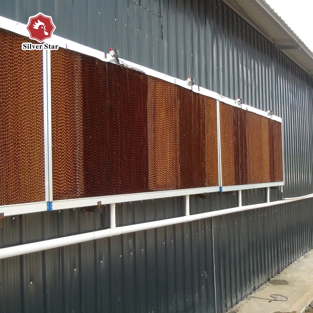 Оборудование для птицеводческой клетки нового типа для фермы