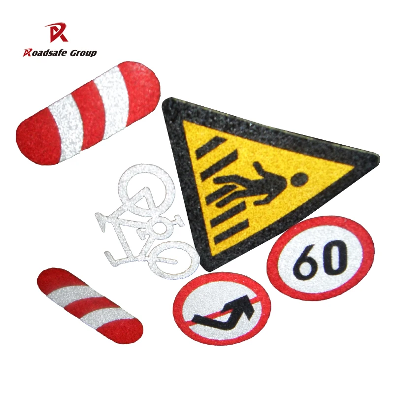 Hot Melt Road Marking Tape Road Safety Customizable Thermoplastic Pavement Reflective Road Marking Tape