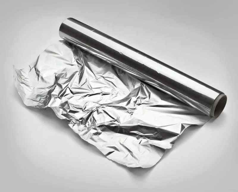 Aluminum foil for kitchen usage