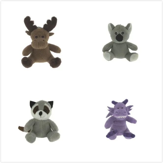 2021 hot sale high quality stuffed animal character plush dinosaur dragon cool toys keychain