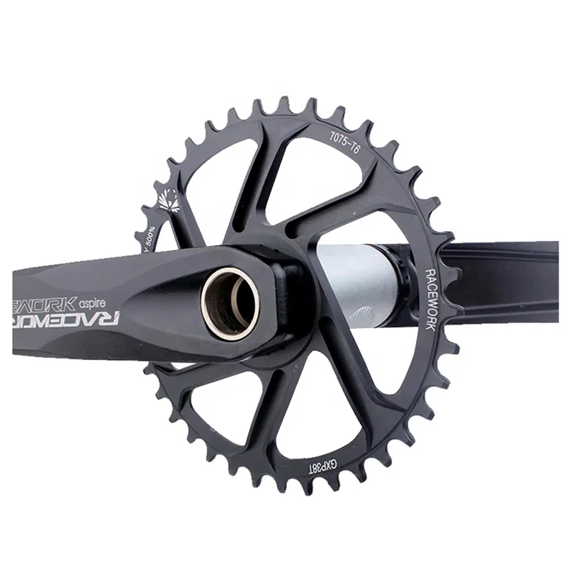 2021 new authentic RACEWORK mountain bike crank set sprocket 170mm 175mm MTB hollowtech gxp Crankset