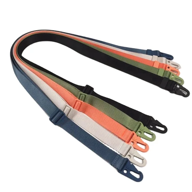 Good Quality Durable Heavy duty hook colorful cross body adjustable bag shoulder strap