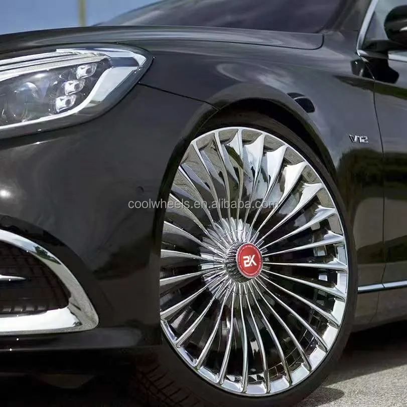 Bku luxury forged wheels 18 19 20 21 22 23 inch Polished alloy 5x112 wheels rims for mercedes C E S CLS SL SLK GLS GLE V class
