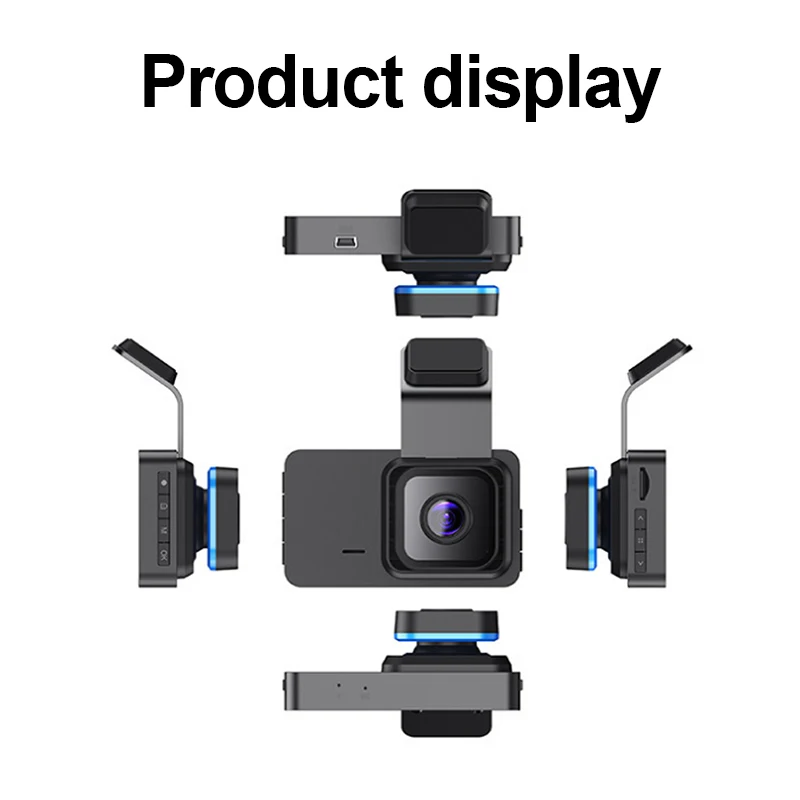 1080P Full Hd Front And Rear Dual Lens Car Video Recorder Reversing Parking Aid Wifi Dash Cam Vehicle Wireless Camera Dvr H21